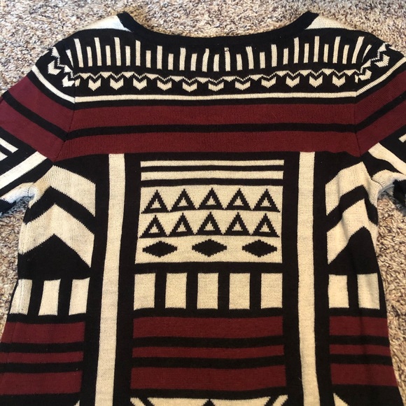 🍁🍂 Tribal Print Sweater Dress - Picture 5 of 6